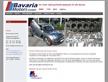 Tablet Screenshot of bmwteileboerse.com